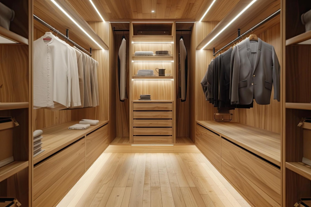 Walk In closet layout
