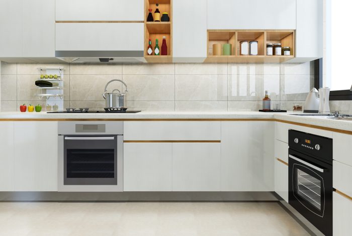 L-shaped modular kitchen near me