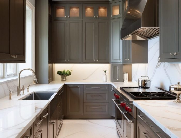 parallel modular kitchen