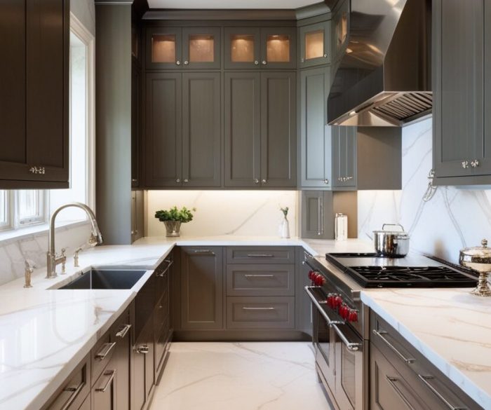 parallel modular kitchen