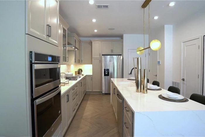 parallel modular kitchen design