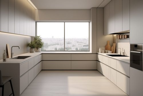 U-shaped kitchen